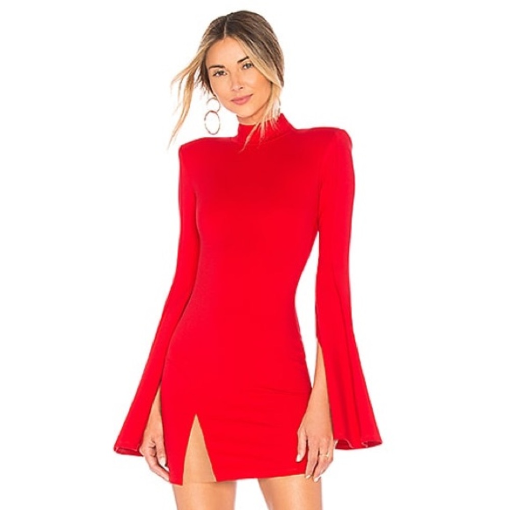 ISO Michael Costello Gibson‎ Dress from Revolve in red